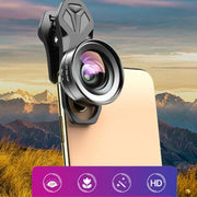 Set di lenti APEXEL 2 in 1 per smartphone