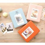 Pezzi di biglietti da visita a 64 tasche per Fujifilm Instax Mini 8 /7s /70 /25 /50s /90, 64 Pockets Beige, 64 Pockets Blue, 64 Pockets Green, 64 Pockets Orange, 64 Pockets Pink, 64 Pockets Sky Blue