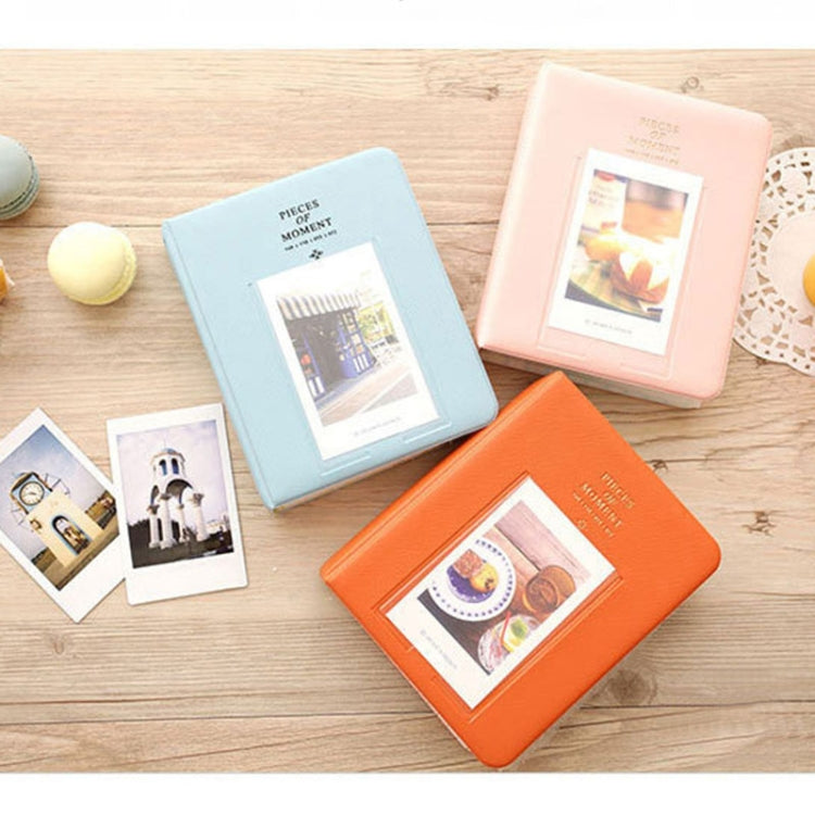 Pezzi di biglietti da visita a 64 tasche per Fujifilm Instax Mini 8 /7s /70 /25 /50s /90, 64 Pockets Beige, 64 Pockets Blue, 64 Pockets Green, 64 Pockets Orange, 64 Pockets Pink, 64 Pockets Sky Blue