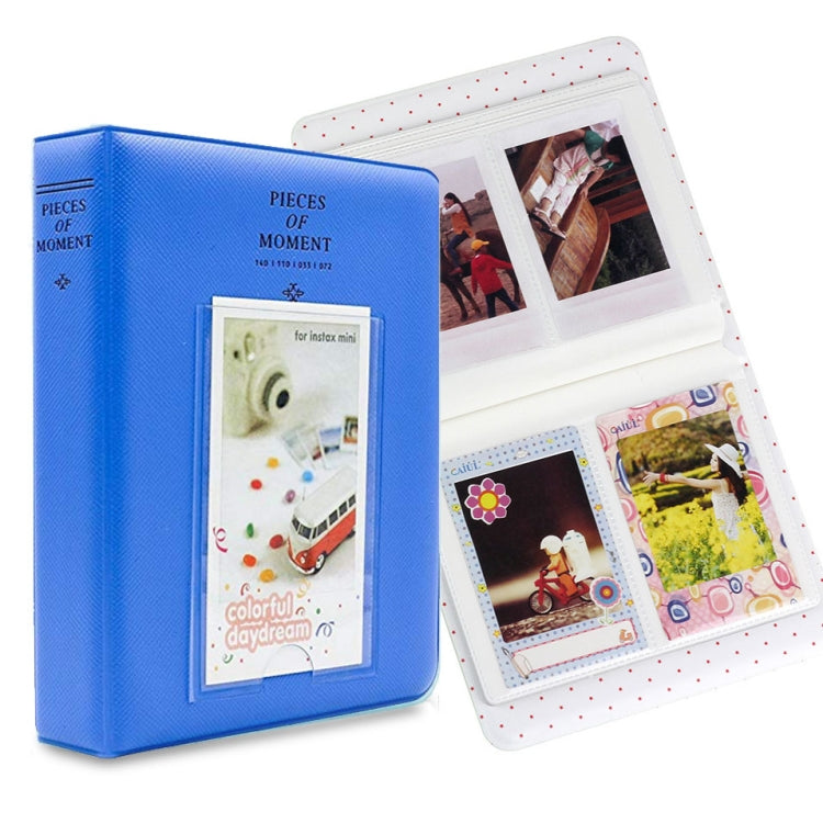 Pezzi di biglietti da visita a 64 tasche per Fujifilm Instax Mini 8 /7s /70 /25 /50s /90, 64 Pockets Beige, 64 Pockets Blue, 64 Pockets Green, 64 Pockets Orange, 64 Pockets Pink, 64 Pockets Sky Blue