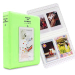 Pezzi di biglietti da visita a 64 tasche per Fujifilm Instax Mini 8 /7s /70 /25 /50s /90, 64 Pockets Beige, 64 Pockets Blue, 64 Pockets Green, 64 Pockets Orange, 64 Pockets Pink, 64 Pockets Sky Blue
