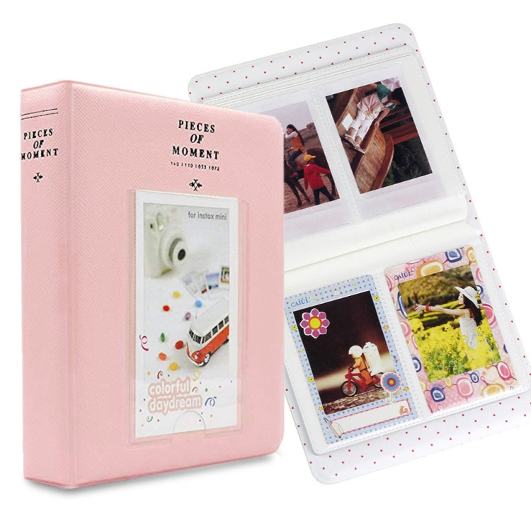 Pezzi di biglietti da visita a 64 tasche per Fujifilm Instax Mini 8 /7s /70 /25 /50s /90, 64 Pockets Beige, 64 Pockets Blue, 64 Pockets Green, 64 Pockets Orange, 64 Pockets Pink, 64 Pockets Sky Blue