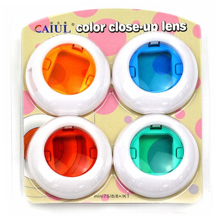 Filtro colorato per lenti colorate ravvicinate per videocamera Polaroid Fujifilm Instax Mini 9 8 8 7S KT Fotocamere a pellicola istantanea, For FUJIFILM Instax Mini 9