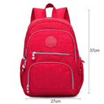 Zaini Zaino da scuola per ragazze adolescenti Borsa da viaggio per laptop femminile, 27X13X37cm, 31X14X42cm, 33X16X47cm
