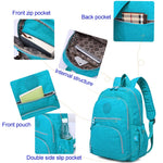 Zaini Zaino da scuola per ragazze adolescenti Borsa da viaggio per laptop femminile, 27X13X37cm, 31X14X42cm, 33X16X47cm