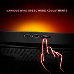 Base di regolazione multiangolo per radiatore per notebook, Black, Silver Gray, Black 220V, Silver Gray 220V