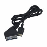 Cavo di collegamento sostitutivo per TV via cavo SCART RGB Sony PS2/PS3 da 1,8 m per console PAL/NTSC, For PS2 / PS3