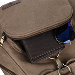 Zaino per borsa per laptop da studente in tela da donna