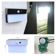 Lampada solare da esterno 50 LED con sensore radar