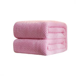 Addensare Maglia tinta unita Ananas Coperta di flanella Pile di corallo Aria condizionata Copridivano Lenzuola calde invernali Facile lavaggio Coperte in pelliccia sintetica, 100x150cm, 120x200cm, 150x200cm, 180x200cm