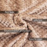 Addensare Maglia tinta unita Ananas Coperta di flanella Pile di corallo Aria condizionata Copridivano Lenzuola calde invernali Facile lavaggio Coperte in pelliccia sintetica, 100x150cm, 120x200cm, 150x200cm, 180x200cm