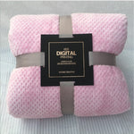 Addensare Maglia tinta unita Ananas Coperta di flanella Pile di corallo Aria condizionata Copridivano Lenzuola calde invernali Facile lavaggio Coperte in pelliccia sintetica, 100x150cm, 120x200cm, 150x200cm, 180x200cm