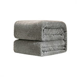 Addensare Maglia tinta unita Ananas Coperta di flanella Pile di corallo Aria condizionata Copridivano Lenzuola calde invernali Facile lavaggio Coperte in pelliccia sintetica, 100x150cm, 120x200cm, 150x200cm, 180x200cm