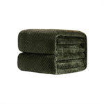 Addensare Maglia tinta unita Ananas Coperta di flanella Pile di corallo Aria condizionata Copridivano Lenzuola calde invernali Facile lavaggio Coperte in pelliccia sintetica, 200x230cm, 70x100cm, 45x65cm