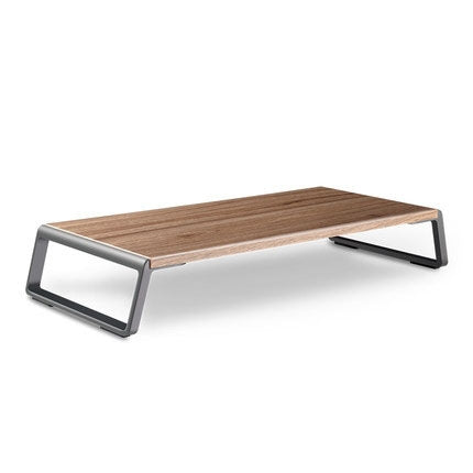 Supporto per monitor con piedini in metallo per stampante con display LCD iMac MacBook, organizer da tavolo per laptop Piattaforma robusta per risparmiare spazio