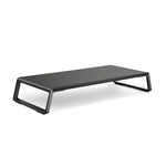 Supporto per monitor con piedini in metallo per stampante con display LCD iMac MacBook, organizer da tavolo per laptop Piattaforma robusta per risparmiare spazio