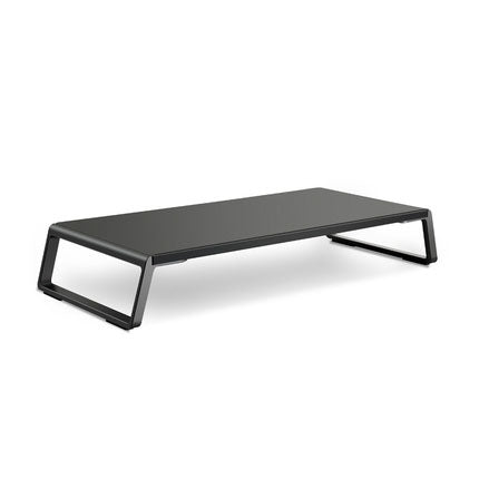 Supporto per monitor con piedini in metallo per stampante con display LCD iMac MacBook, organizer da tavolo per laptop Piattaforma robusta per risparmiare spazio