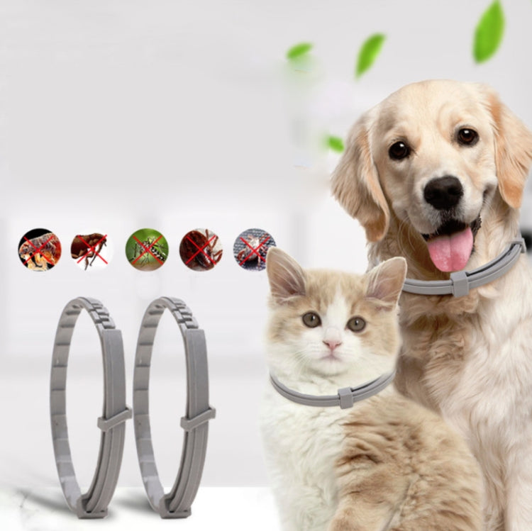 Anello repellente per insetti in vitro per animali domestici, collare antipulci e antipidocchi da 5 pezzi, Cat/38cm, Small Dog/38cm, Large Dog/70cm
