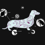 Anello repellente per insetti in vitro per animali domestici, collare antipulci e antipidocchi da 5 pezzi, Cat/38cm, Small Dog/38cm, Large Dog/70cm