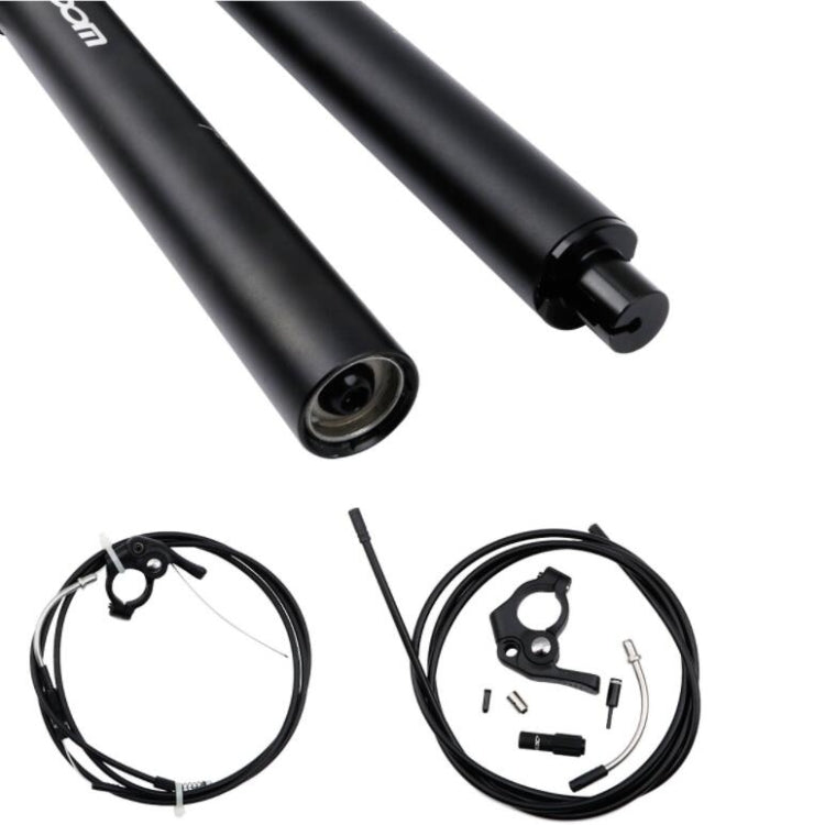 ZOOM Reggisella per mountain bike con tubo sella idraulico per sollevamento idraulico controllato da filo, 30.9mm 375mm External Routing, 31.6mm 375mm External Routing, 30.9mm 400mm Internal Routing, 31.6mm 400mm Internal Routing