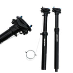ZOOM Reggisella per mountain bike con tubo sella idraulico per sollevamento idraulico controllato da filo, 30.9mm 375mm External Routing, 31.6mm 375mm External Routing, 30.9mm 400mm Internal Routing, 31.6mm 400mm Internal Routing