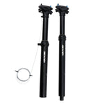 ZOOM Reggisella per mountain bike con tubo sella idraulico per sollevamento idraulico controllato da filo, 30.9mm 375mm External Routing, 31.6mm 375mm External Routing, 30.9mm 400mm Internal Routing, 31.6mm 400mm Internal Routing