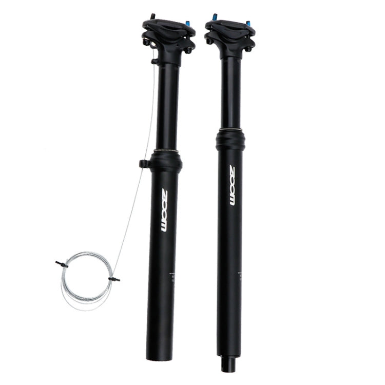 ZOOM Reggisella per mountain bike con tubo sella idraulico per sollevamento idraulico controllato da filo, 30.9mm 375mm External Routing, 31.6mm 375mm External Routing, 30.9mm 400mm Internal Routing, 31.6mm 400mm Internal Routing