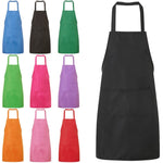 Grembiuli da chef da cucina 2 pezzi Grembiule da cucina con tasche