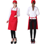 Grembiuli da chef da cucina 2 pezzi Grembiule da cucina con tasche