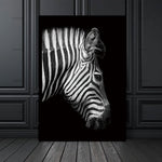Semplice decorazione animale in bianco e nero pittura studio soggiorno divano sfondo dipinto murale senza cornice, 13X18cm, 20X25cm, 21X30cm, 30X40cm, 40X50cm, 40X60cm, 50X70cm