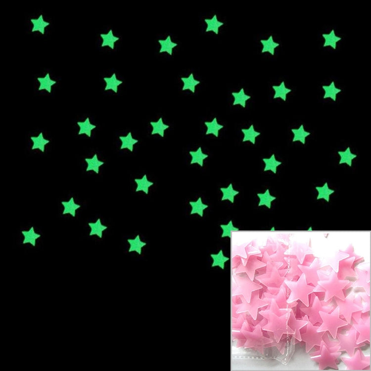 100 adesivi murali per camera da letto per bambini, stelle luminose