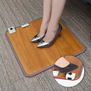 50x30 cm Scaldapiedi Elettrico Artefatto Spina Tappetino riscaldante Tappetino riscaldante per ufficio Termostato per piedi caldi, Warm Feet Thermostat