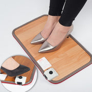 50x30 cm Scaldapiedi Elettrico Artefatto Spina Tappetino riscaldante Tappetino riscaldante per ufficio Termostato per piedi caldi, Warm Feet Thermostat