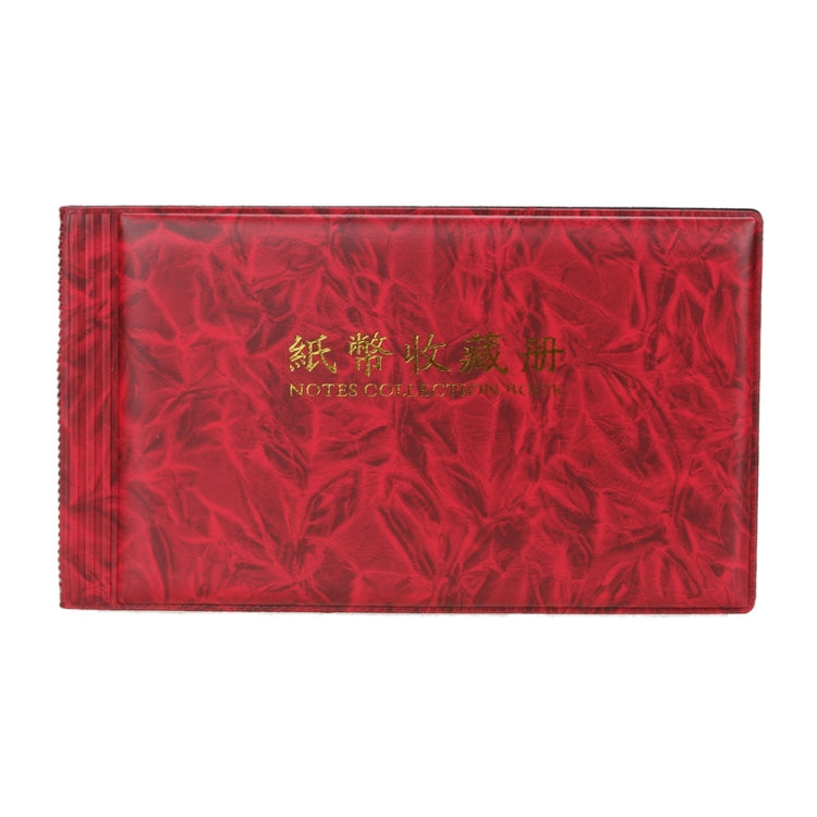 Album per collezione banconote quadrate 30 pagine