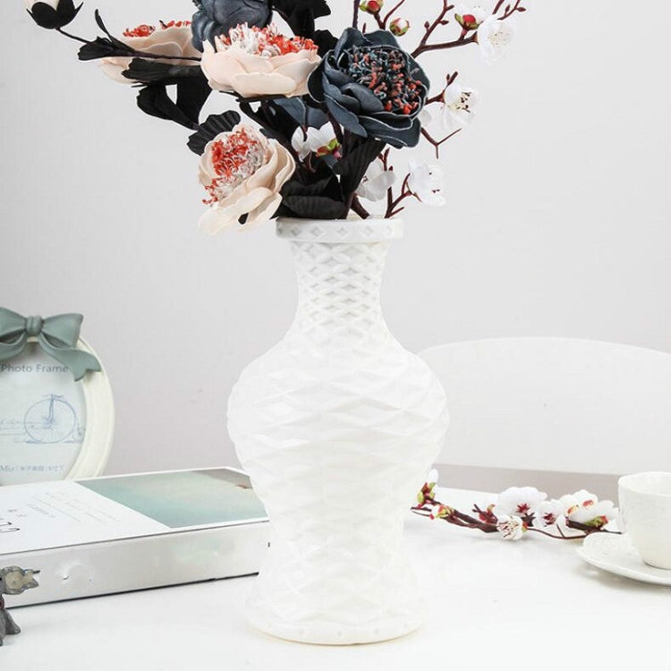 Vaso di plastica per composizione fiori secchi e bagnati