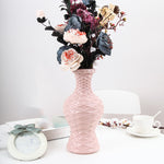 Vaso di plastica Contenitore per composizione di fiori secchi e bagnati Decorazione domestica