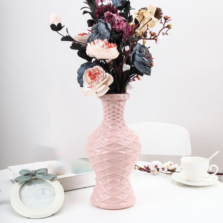 Vaso di plastica Contenitore per composizione di fiori secchi e bagnati Decorazione domestica