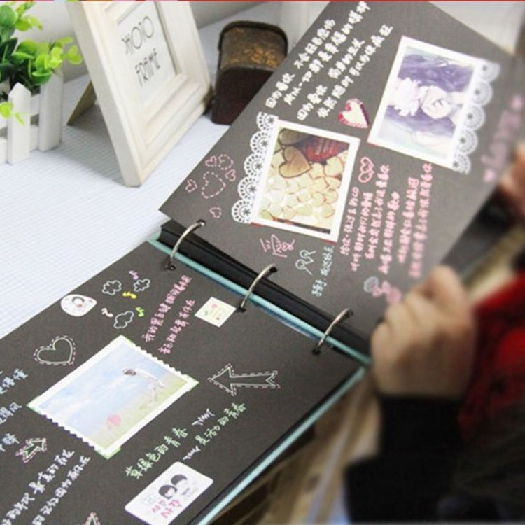 5 pezzi di accessori per album fatti a mano fai-da-te adesivi fotografici fissi