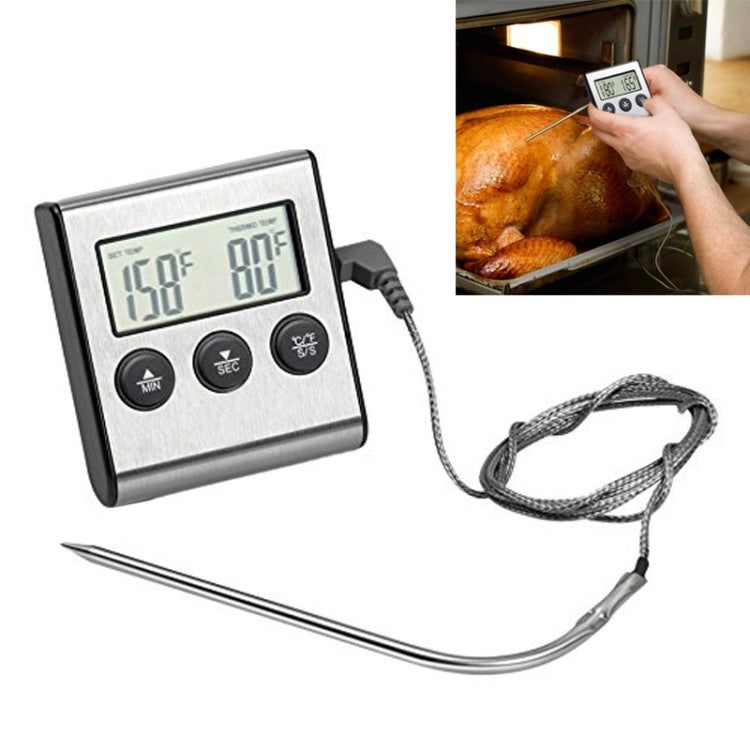 Termometro da forno digitale con sonda e timer