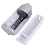 Dispenser di sapone per hotel con scatola di sapone manuale a testa singola in plastica montato a parete, Matt, Plating