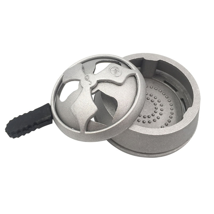 Bruciatore per stufa con supporto carbone Kaloud in alluminio