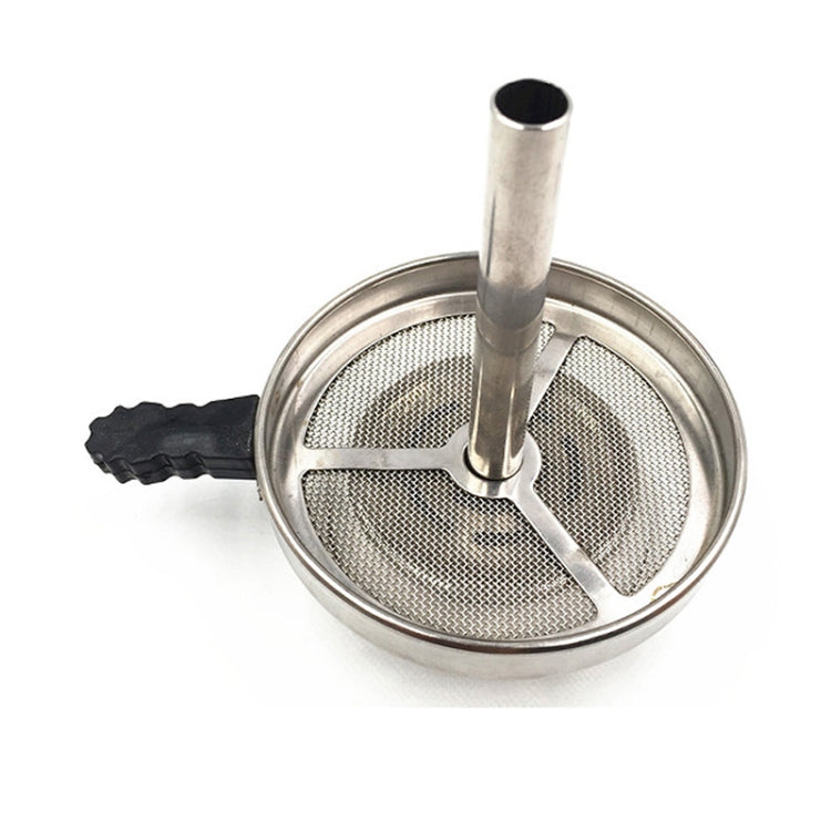 Bruciatore per stufa con supporto per carbone Kaloud in lega di alluminio per shisha narghilè ciotola narghilè testa custode del calore