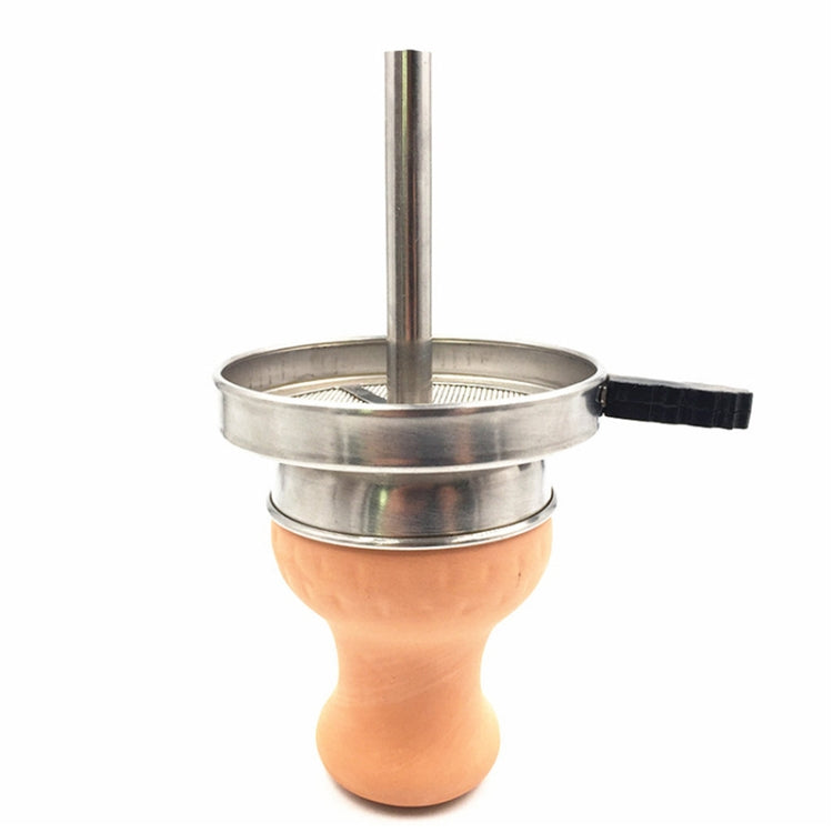 Bruciatore per stufa con supporto per carbone Kaloud in lega di alluminio per shisha narghilè ciotola narghilè testa custode del calore