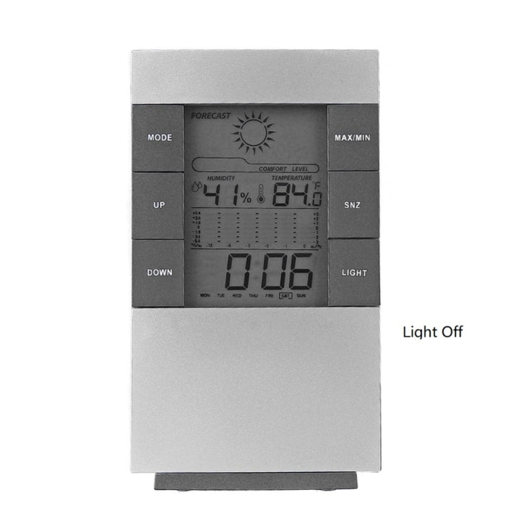 Allarme orologio digitale per display LCD igrometro termometro temperatura umidità misuratore, Humidity Meter