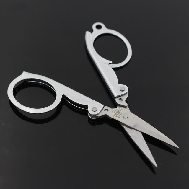 Mini forbici pieghevoli portatili da viaggio, Folding Scissors