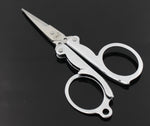 Mini forbici pieghevoli portatili da viaggio, Folding Scissors