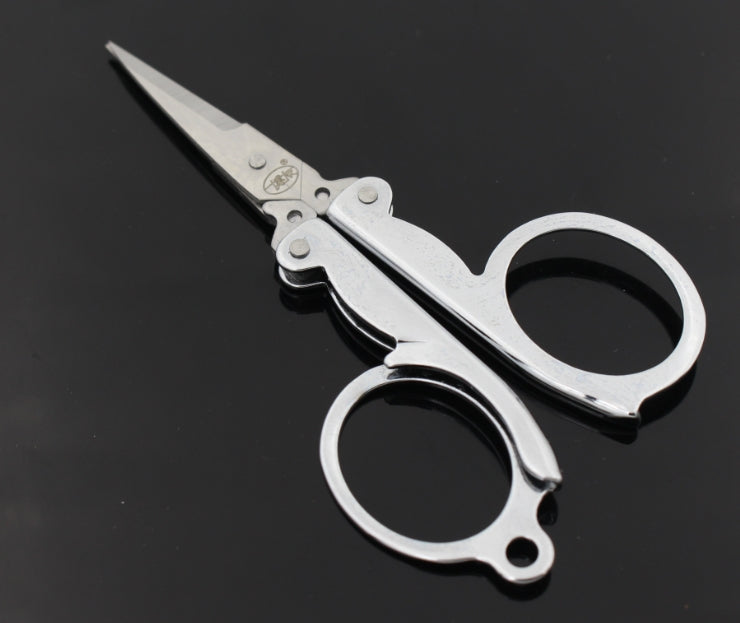 Mini forbici pieghevoli portatili da viaggio, Folding Scissors