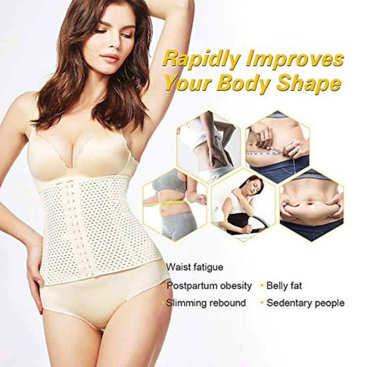 3 PCS Cintura per pancia con 13 fibbie che scava fuori una forte vita modellante modellante cintura per lo stomaco cintura per corsetto postpartum da donna, XS, S, M, L, XL, XXL, XXXL, XXXXL