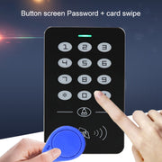 Semplice controllo accessi con scheda IDIC Password della scheda di induzione del controller di controllo accessi touch con chiave macchina all-in-one, A1-Physical Buttons, A2-Physical Buttons, A3- Touch Button