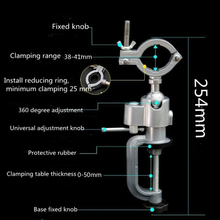 Staffa speciale per smerigliatrice elettrica in lega di alluminio per trapano elettrico, Grinder Bracket